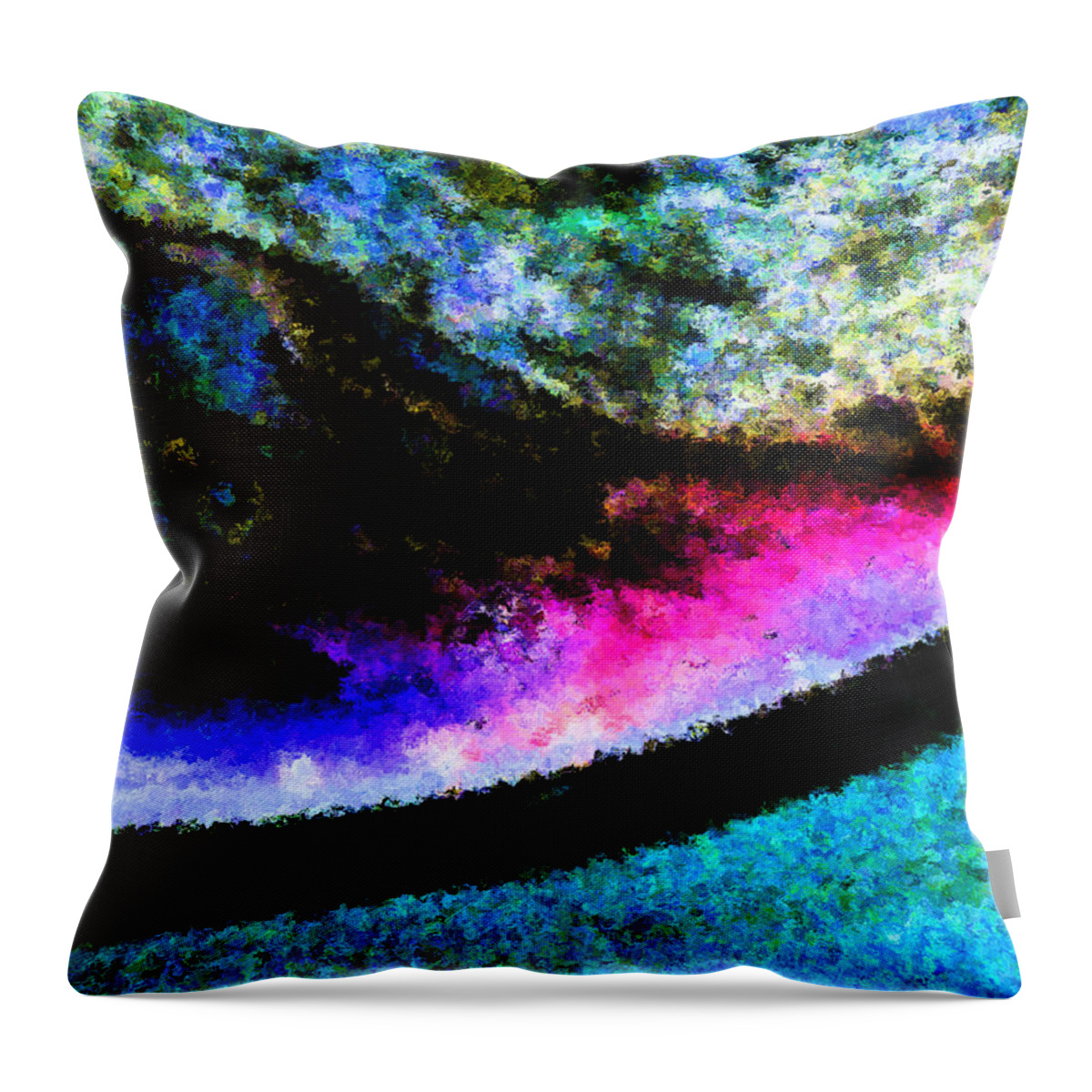 Planet Throw Pillow featuring the photograph Drifting Away by Angelina Tamez
