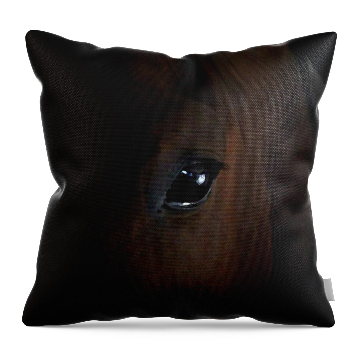 Eye Throw Pillow featuring the photograph Eye of the Beholder by Davandra Cribbie