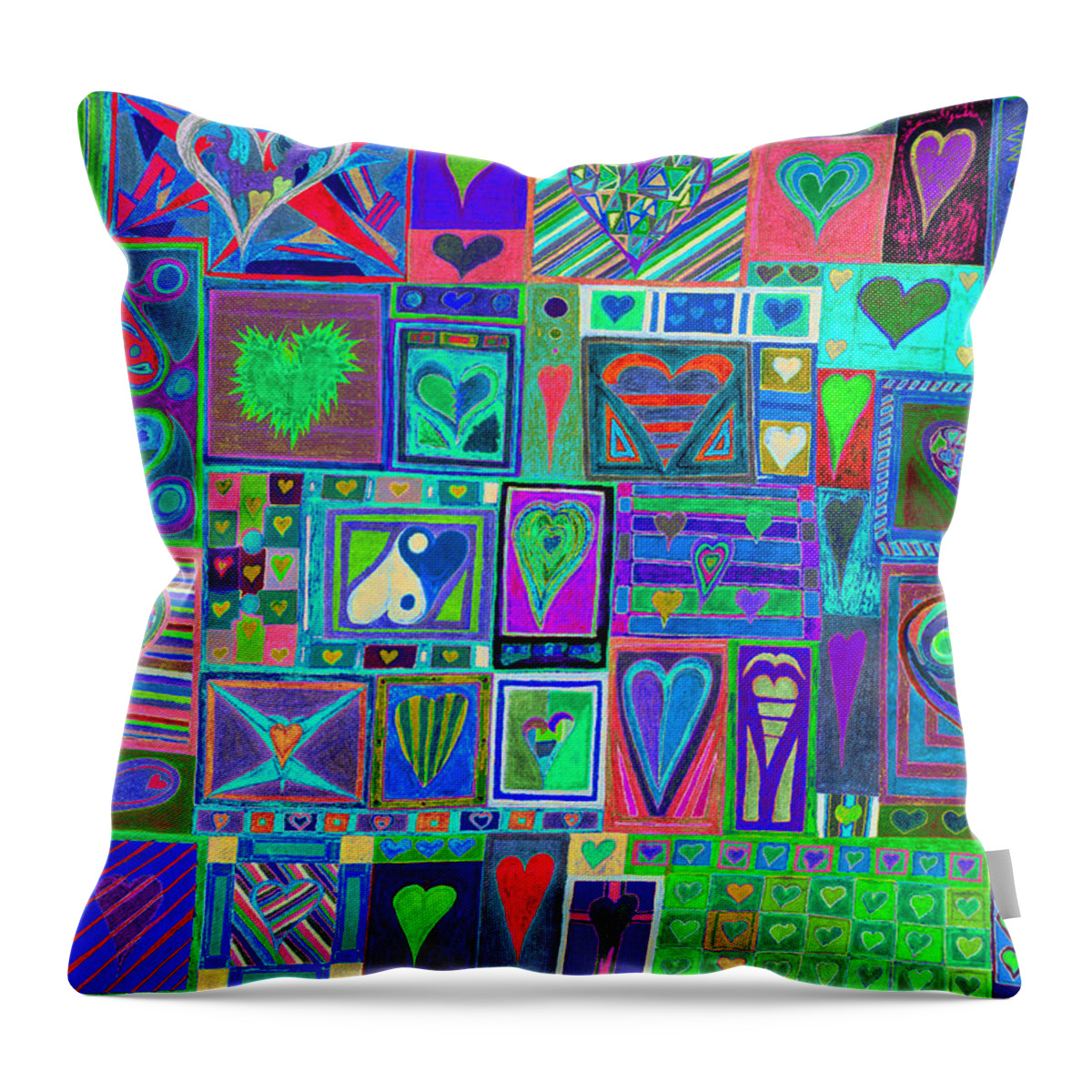 Find U'r Love Found Throw Pillow featuring the photograph find U'r Love found  v13 by Kenneth James