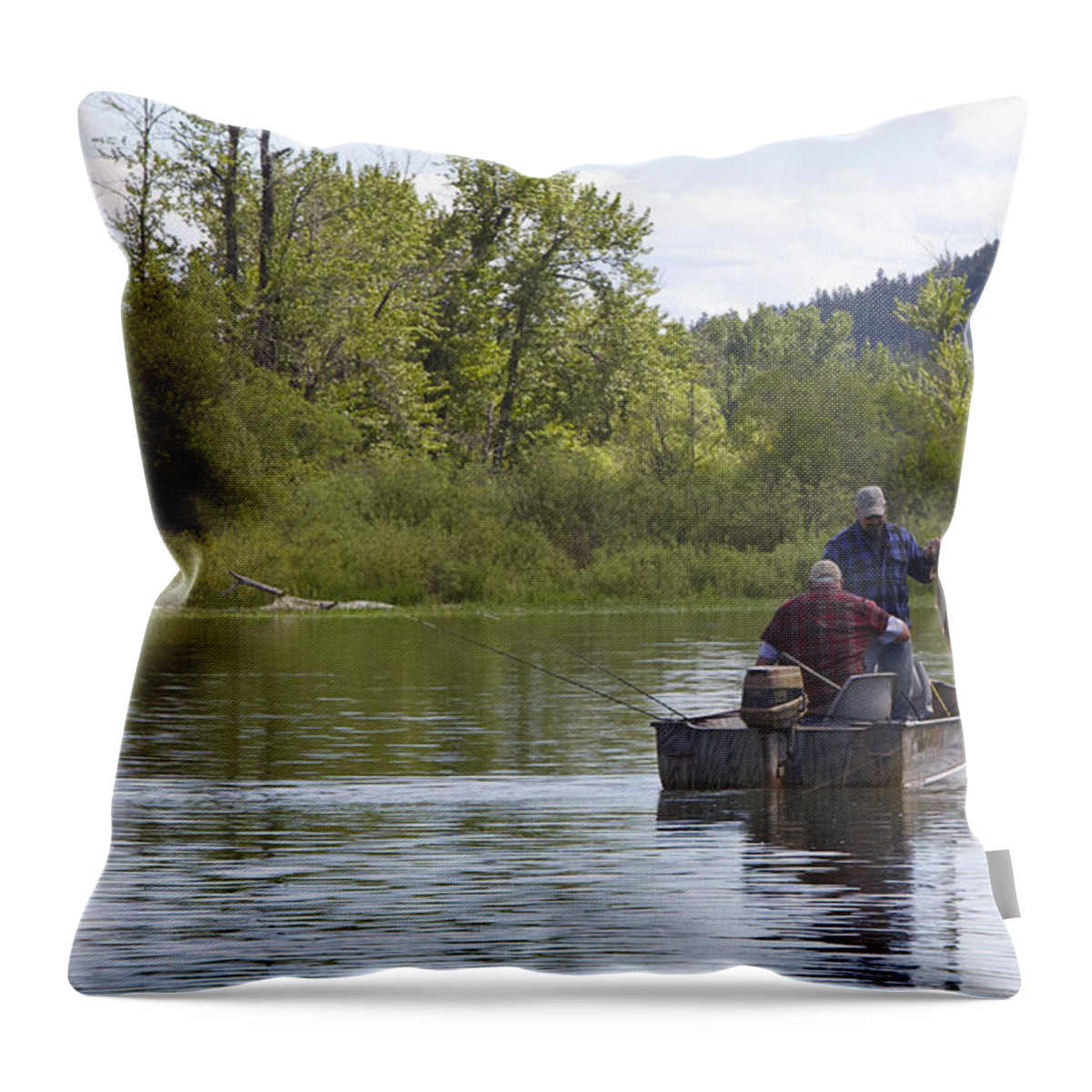 Gotcha Throw Pillow featuring the photograph Gotcha by Nina Prommer