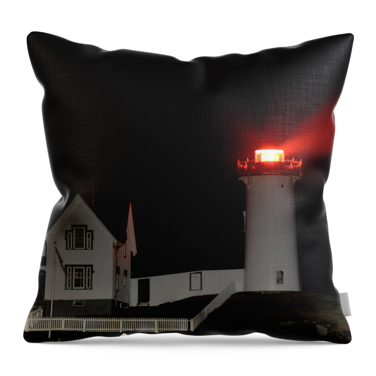 Seascape Throw Pillow featuring the photograph Guidance by Mike Martin