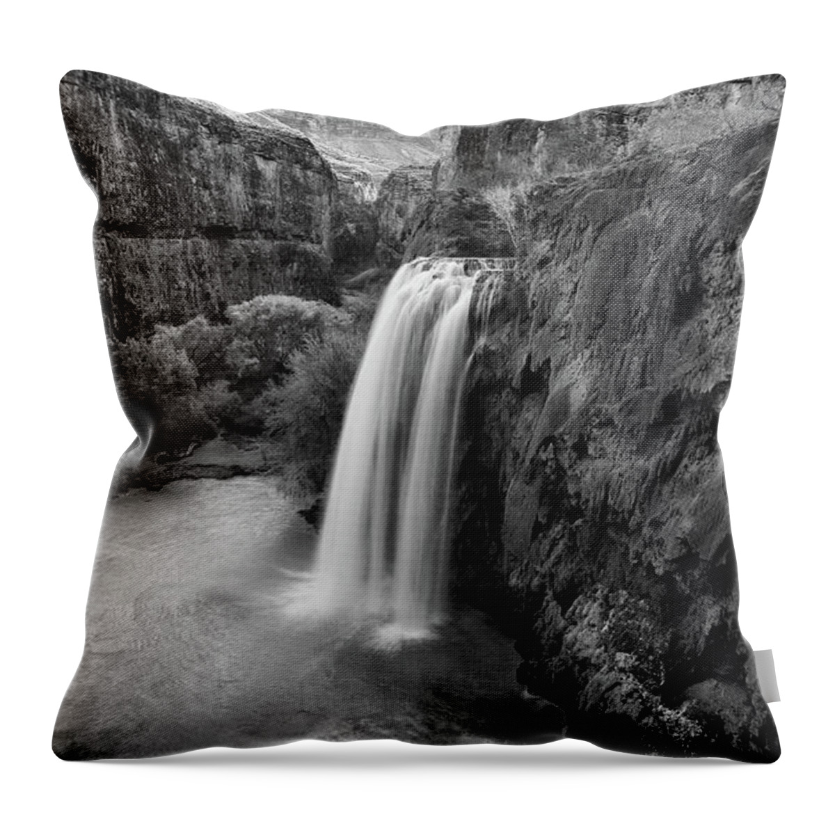 Water Photography Throw Pillow featuring the photograph Havasu Falls by Keith Kapple