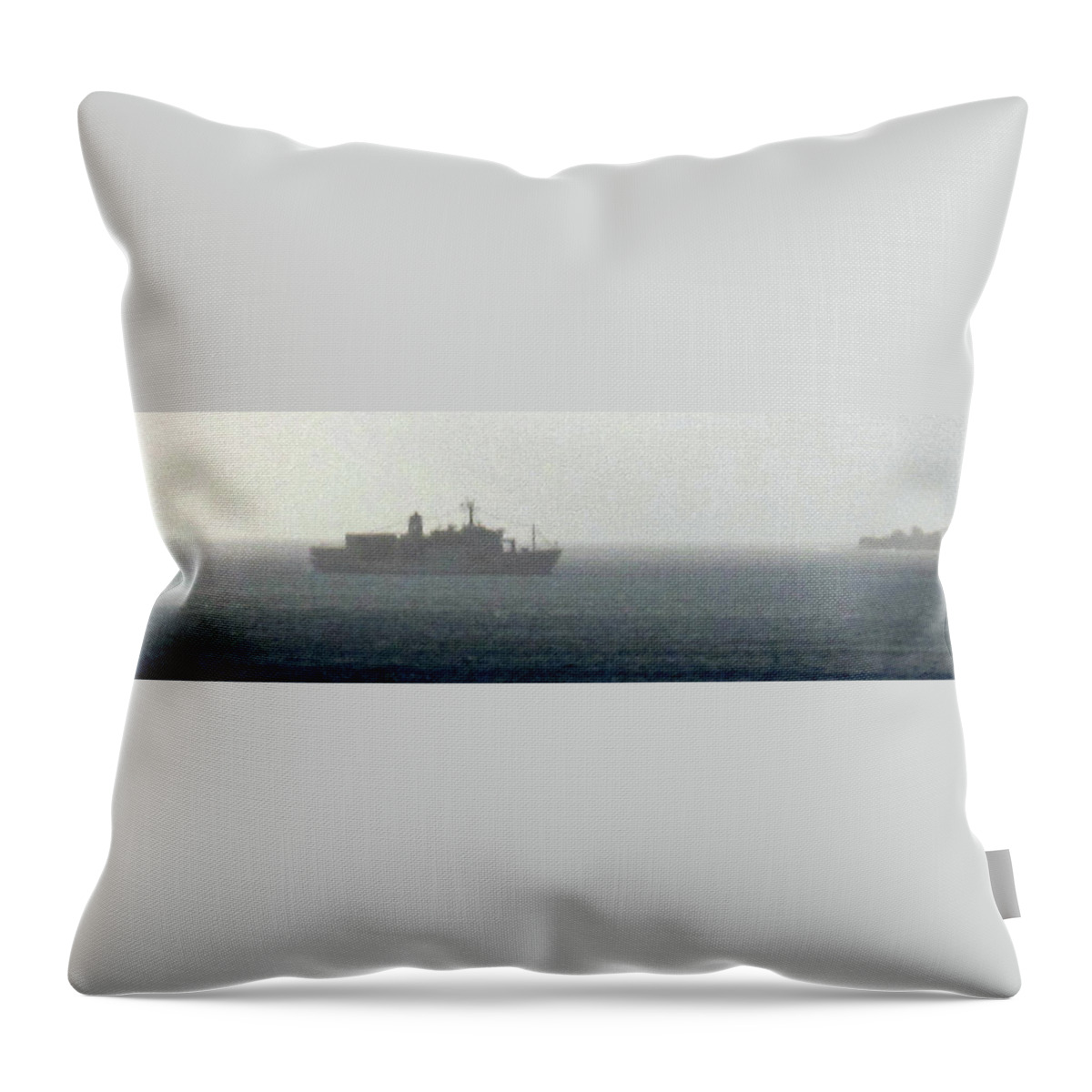 Coast Throw Pillow featuring the photograph Headland In Sight by Ian MacDonald