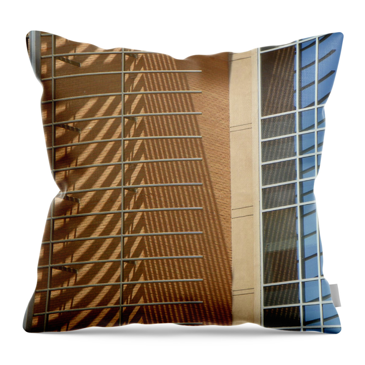 Abstract Throw Pillow featuring the photograph High Noon Two by Lenore Senior