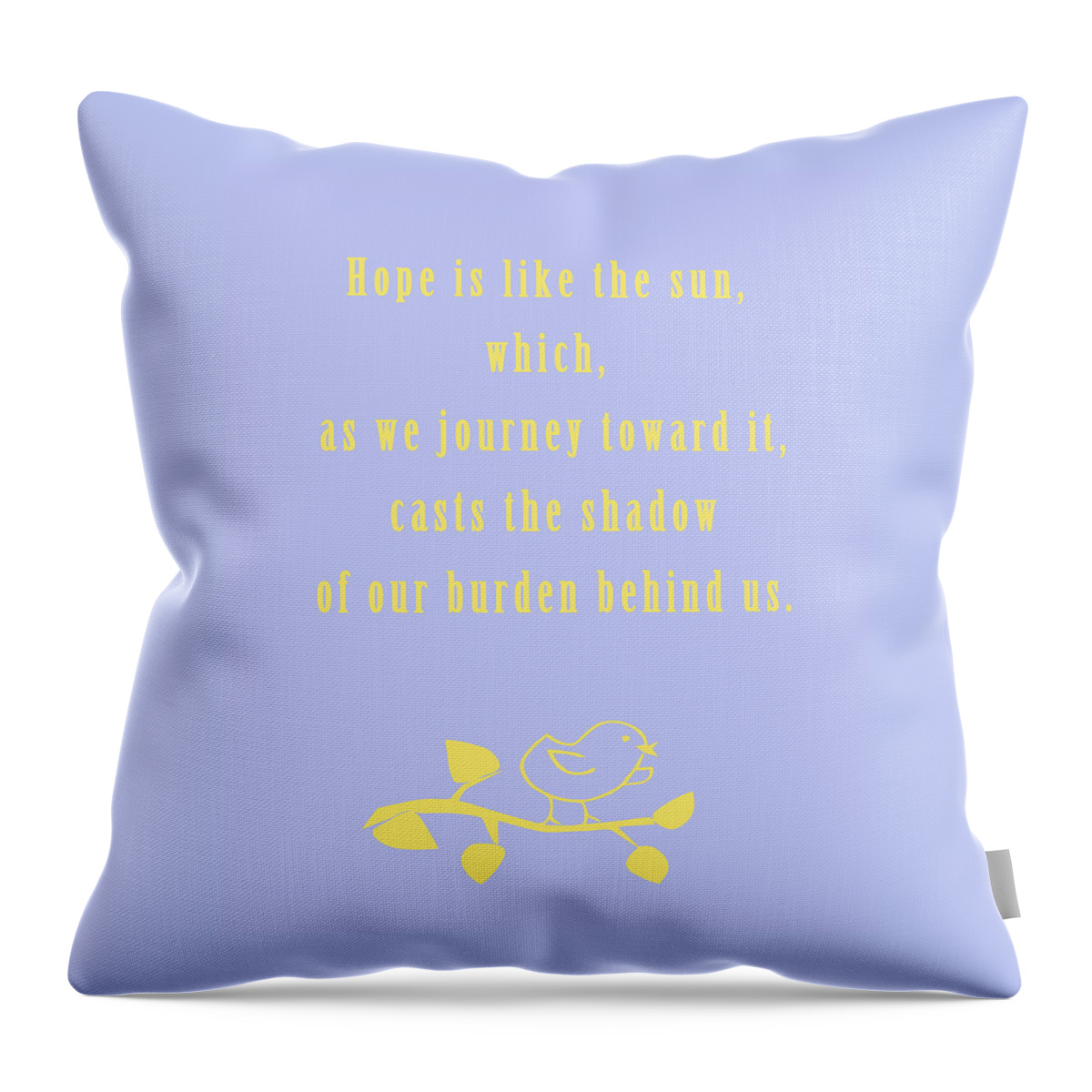 Hope Throw Pillow featuring the digital art Hope by Georgia Clare