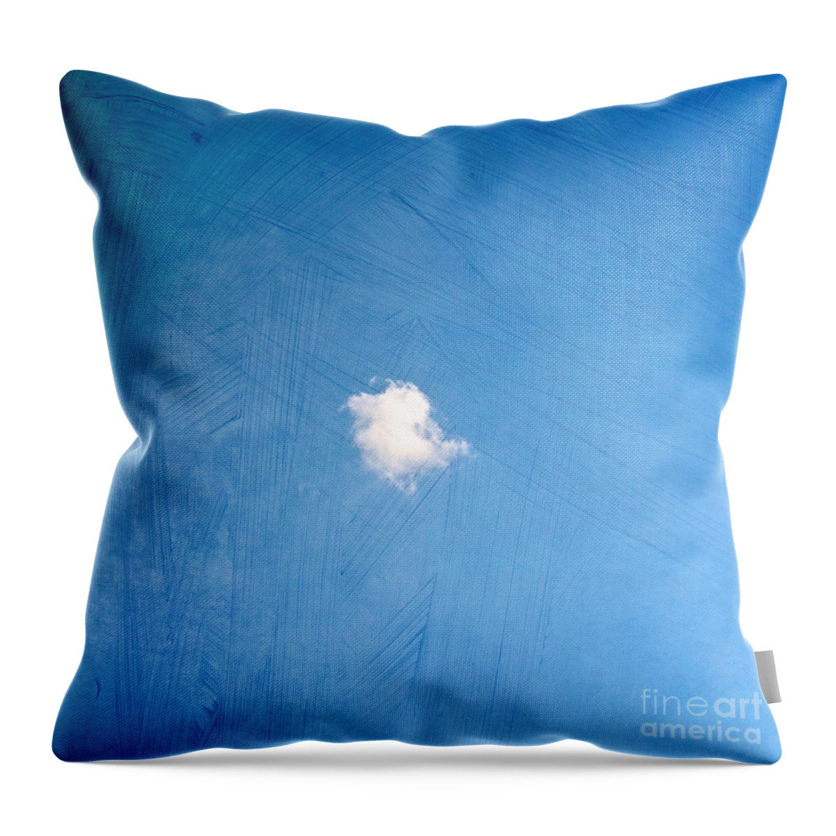One Throw Pillow featuring the photograph I Am One by Violet Gray