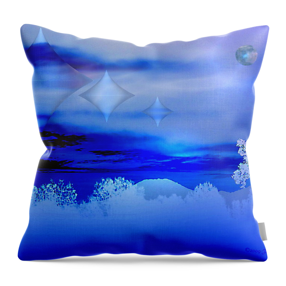 Art For Sale Throw Pillow featuring the photograph Journey To Mt. Lassen by Joyce Dickens