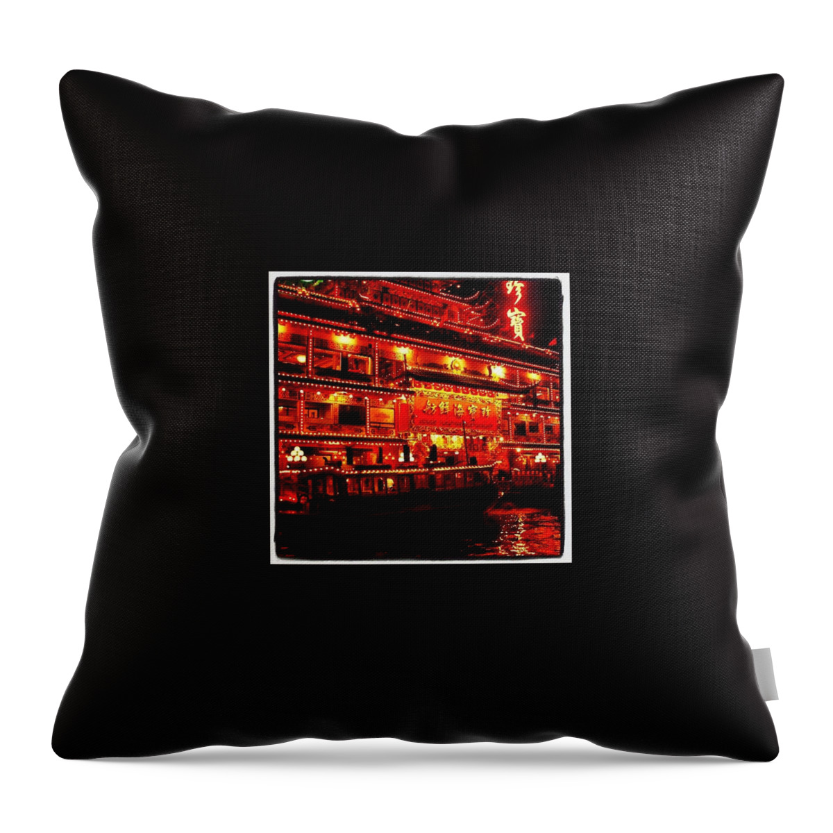 Hkellex13 Throw Pillow featuring the photograph Jumbo by Lorelle Phoenix