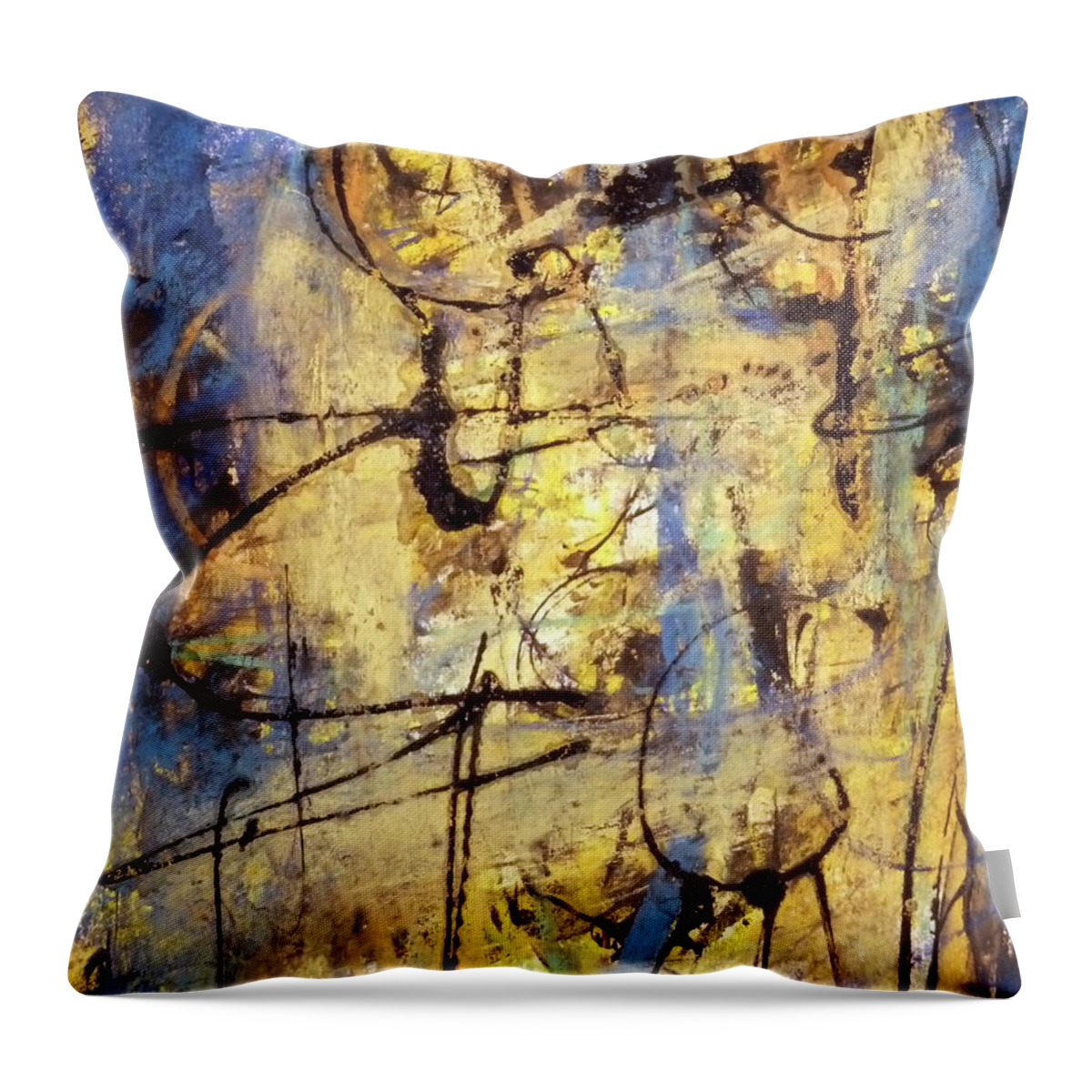� Throw Pillow featuring the photograph Learning To Float by JC Armbruster