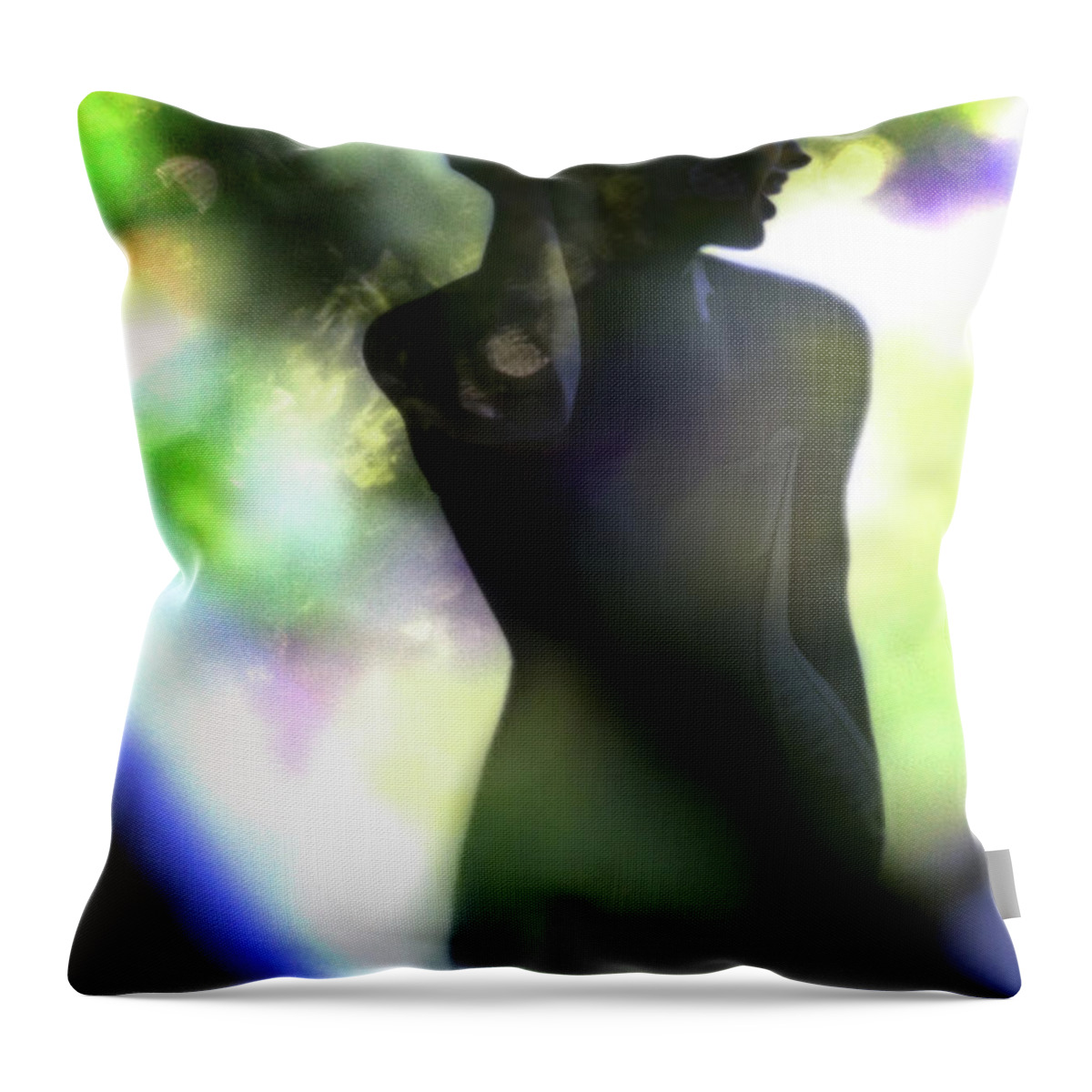 Woman Throw Pillow featuring the photograph Lola by Richard Piper