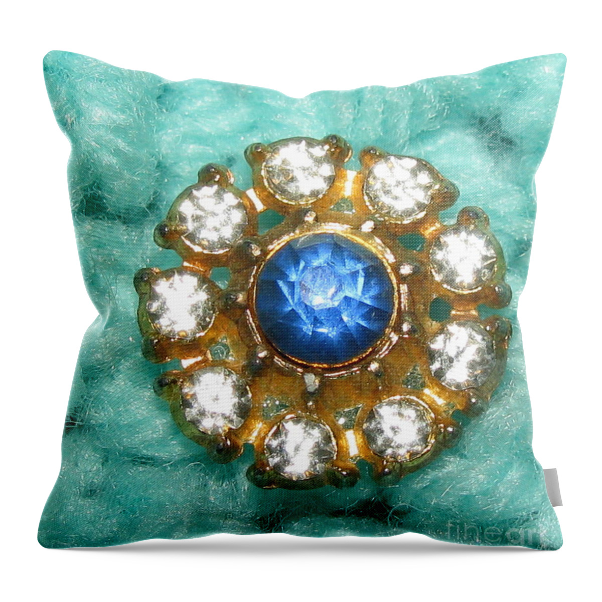 Jewelry Throw Pillow featuring the photograph Memory by Holy Hands