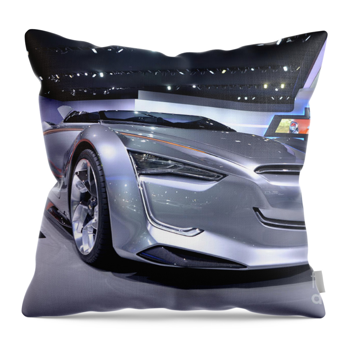 Auto Throw Pillow featuring the photograph Miray by Ronald Grogan