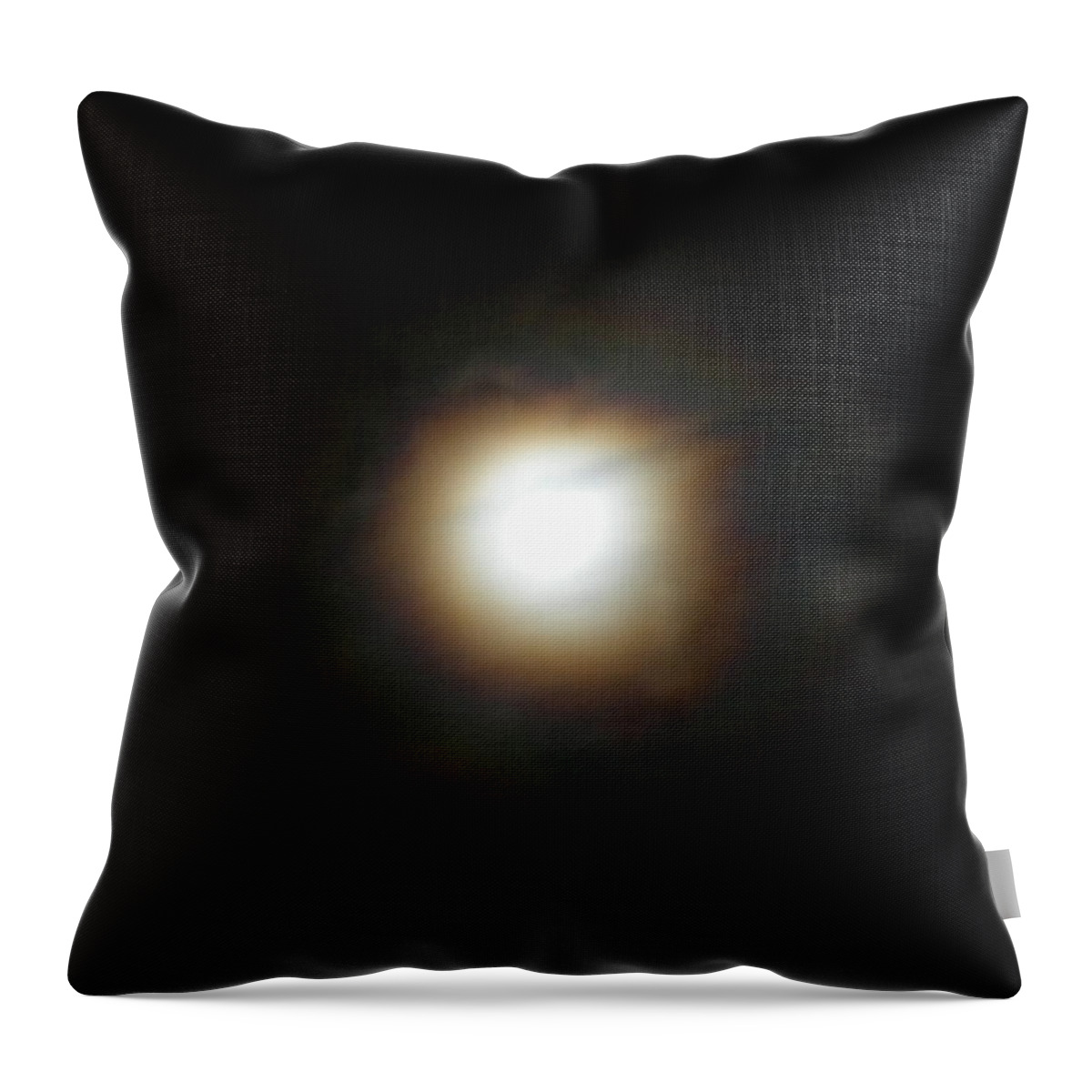 Moon Throw Pillow featuring the photograph Moon Glow by Diannah Lynch