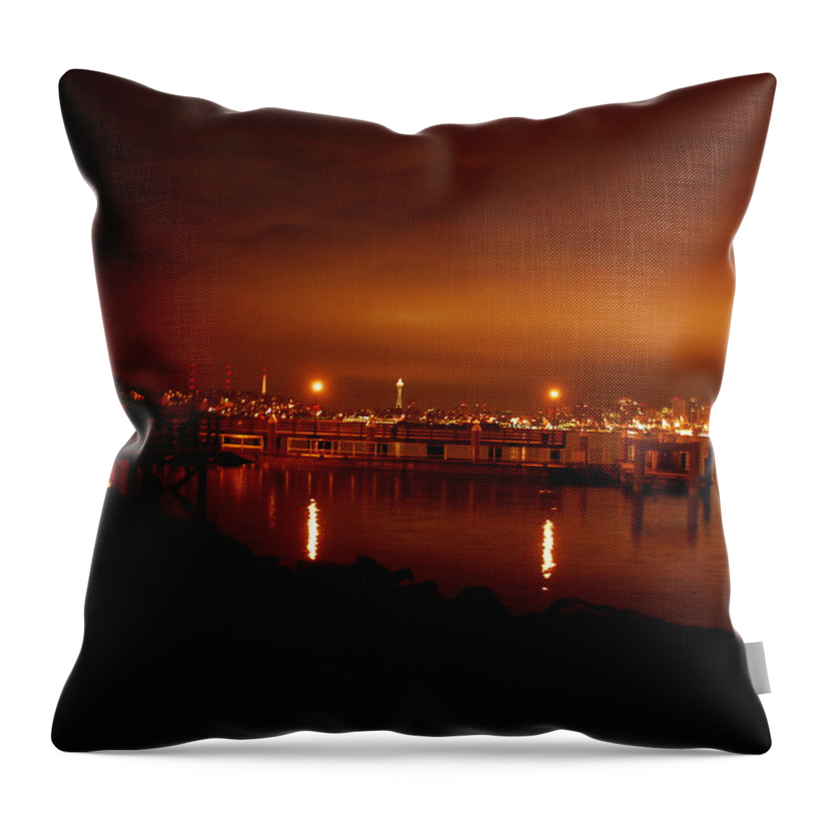 Sky Throw Pillow featuring the photograph Morning Sky by Michael Merry