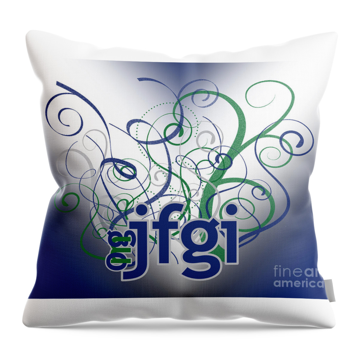 Omg Throw Pillow featuring the digital art OMG jfgi by Linda Seacord