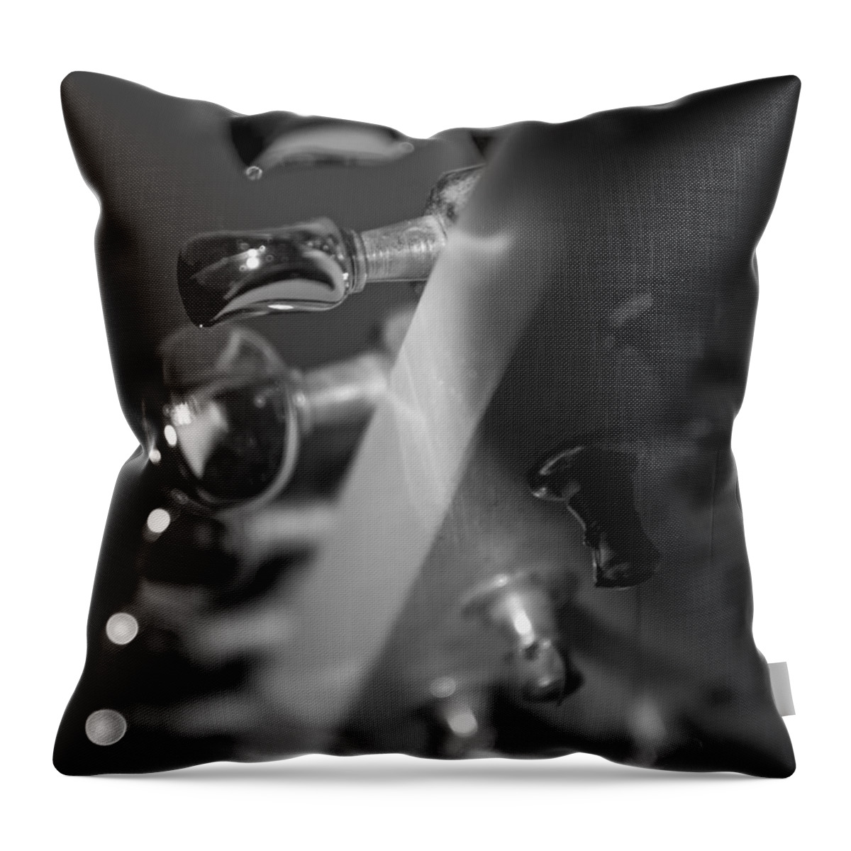 Guitar Throw Pillow featuring the photograph Once by Betsy Knapp