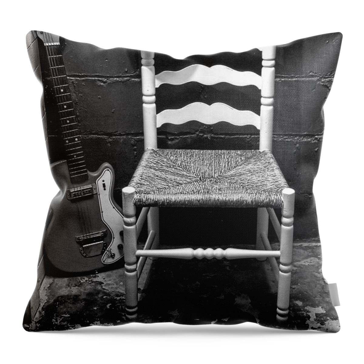 Hat Throw Pillow featuring the photograph Papa Was A Rollingstone by Terry Doyle