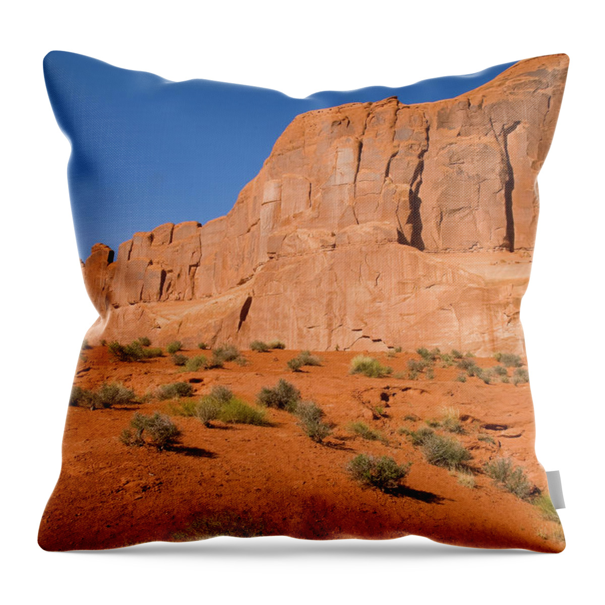Utah Throw Pillow featuring the photograph Park Avenue by Steve Stuller