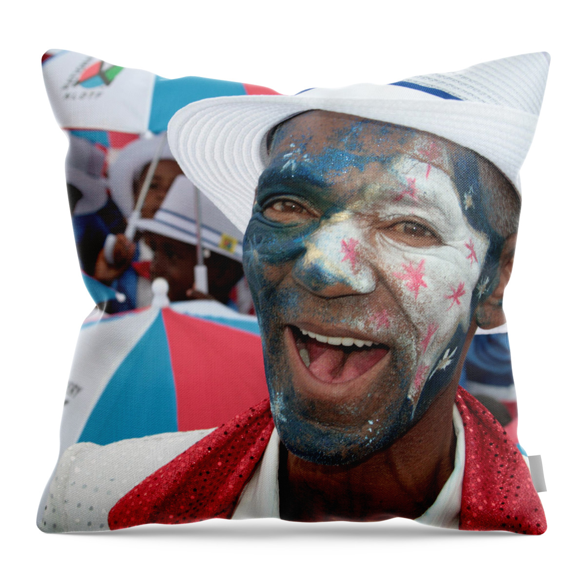 Fine Art America Throw Pillow featuring the photograph Pitch Perfect by Andrew Hewett