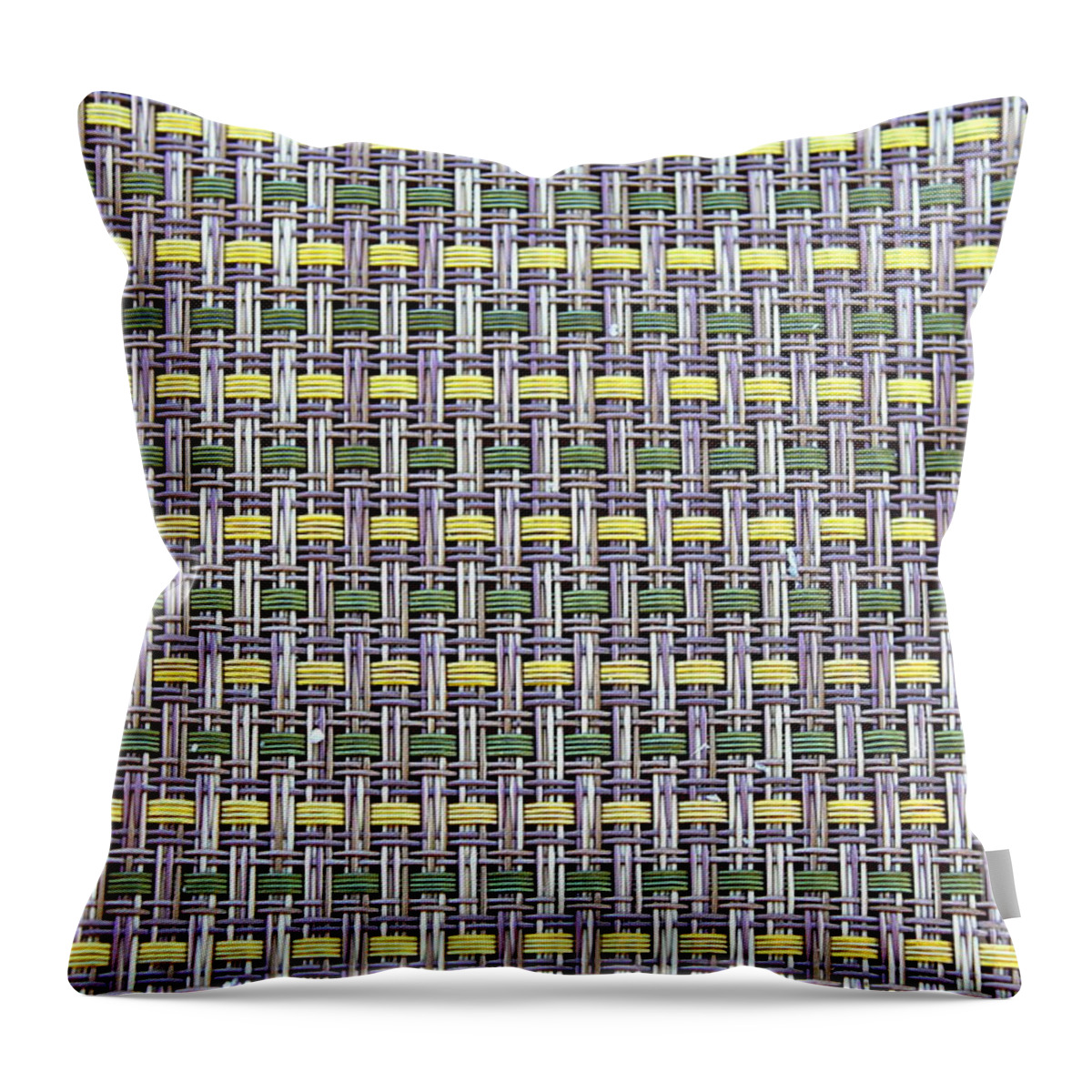 Bamboo Throw Pillow featuring the photograph Placemat by Henrik Lehnerer