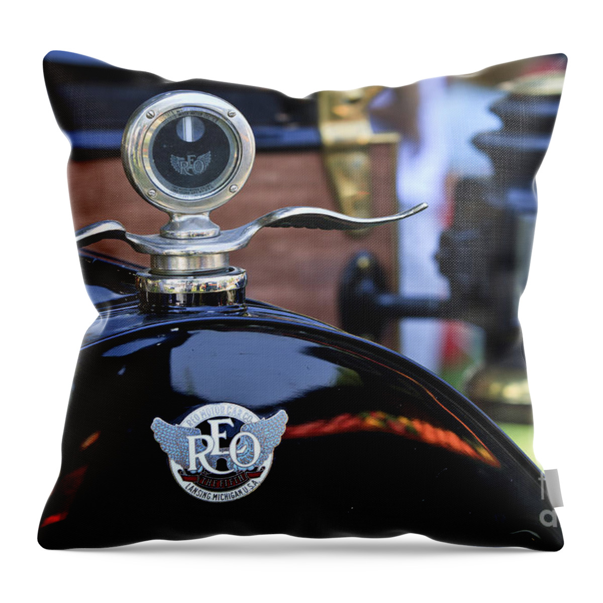 Classic Throw Pillow featuring the photograph Reo the Fifth by Dennis Hedberg
