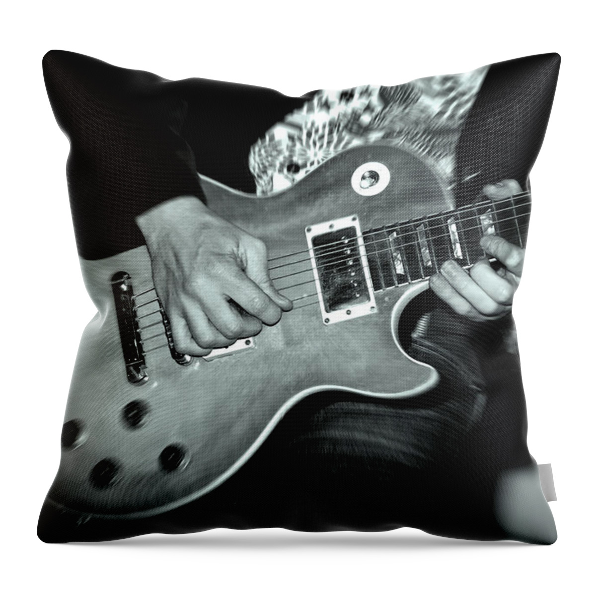 Rock On Throw Pillow featuring the photograph Rock On by Kamil Swiatek