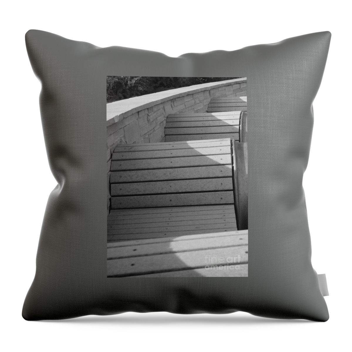 Patterns Throw Pillow featuring the photograph Round and Round by Brandi Christon