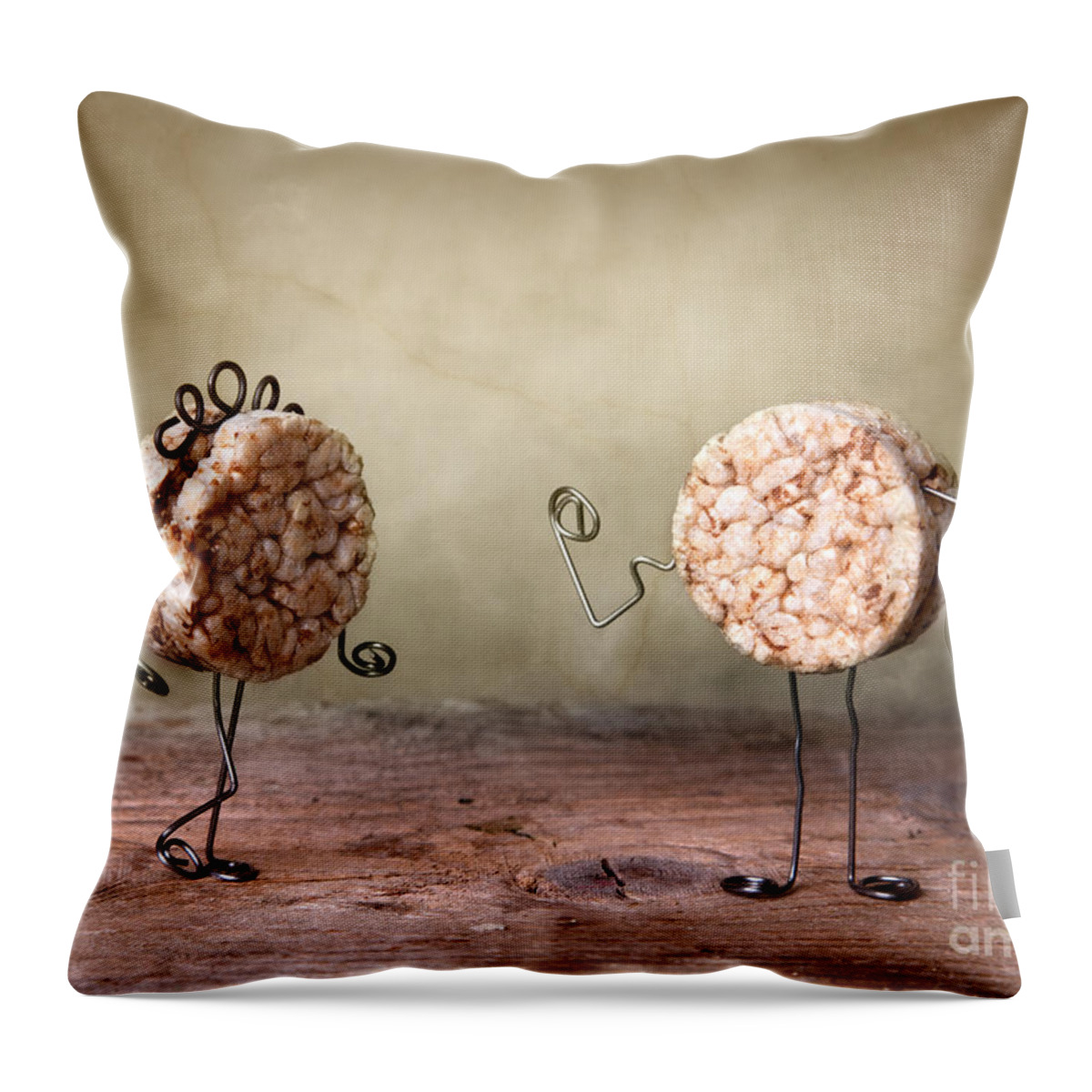 Body Throw Pillow featuring the photograph Simple Things 08 by Nailia Schwarz