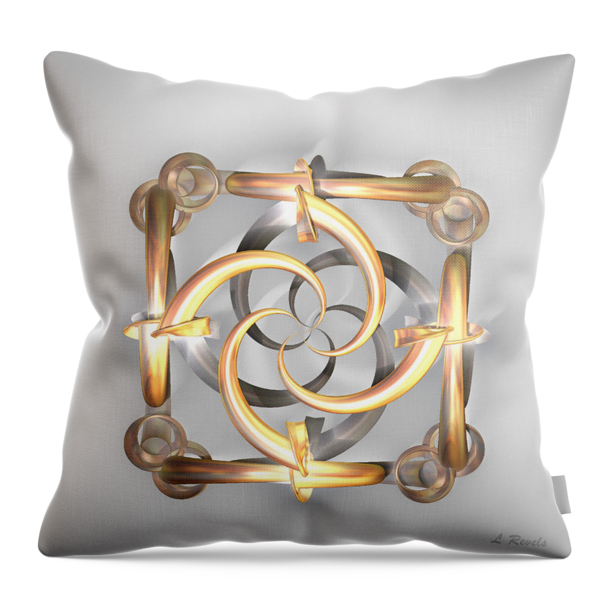 Digital Throw Pillow featuring the photograph Simplicity by Leslie Revels