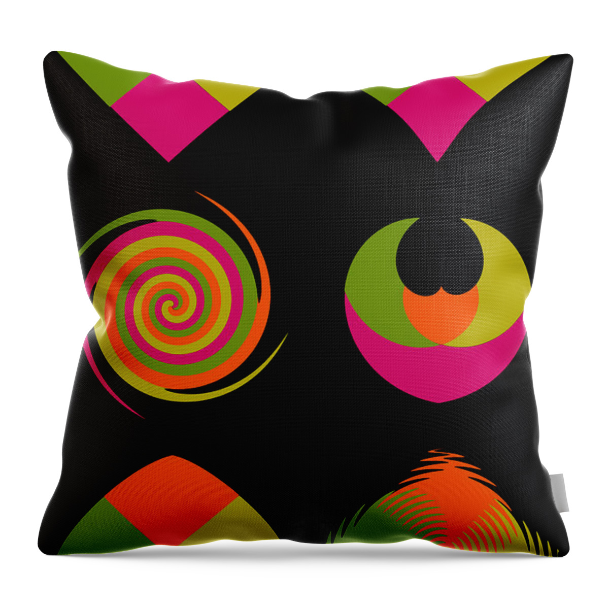 Six Squared Throw Pillow featuring the photograph Six Squared Collage by Steve Purnell