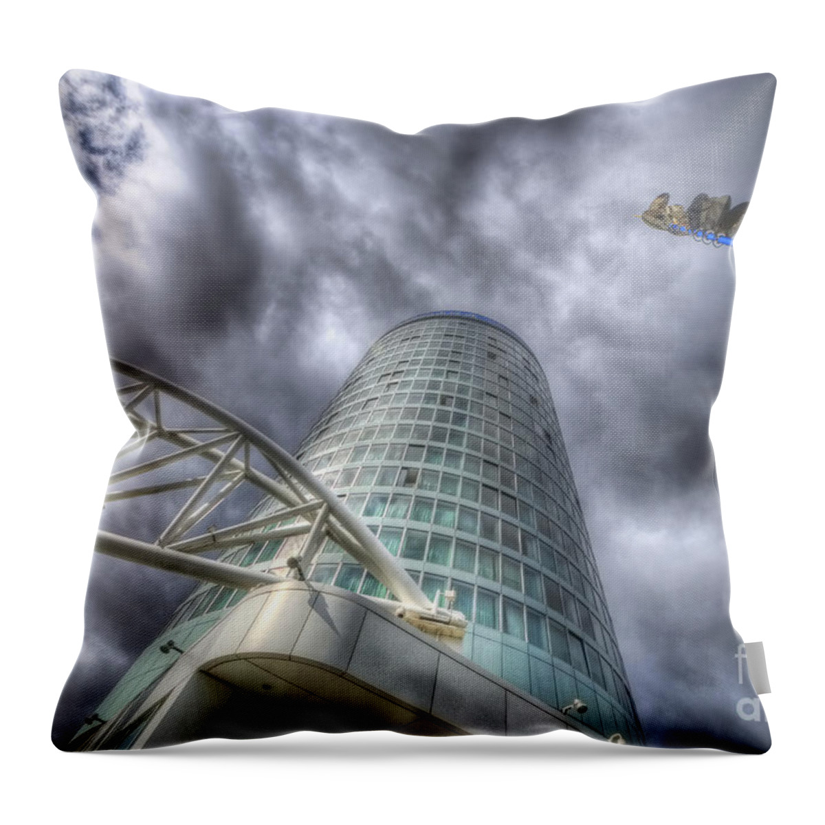 Art Throw Pillow featuring the photograph Sky Is The Limit 2.0 by Yhun Suarez