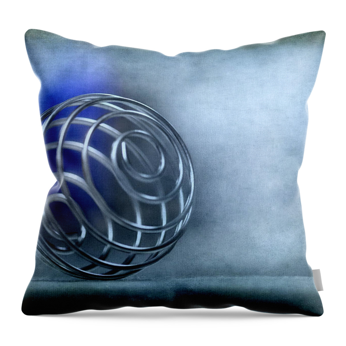 Spiral Throw Pillow featuring the photograph Spiral Mystery by Evelina Kremsdorf