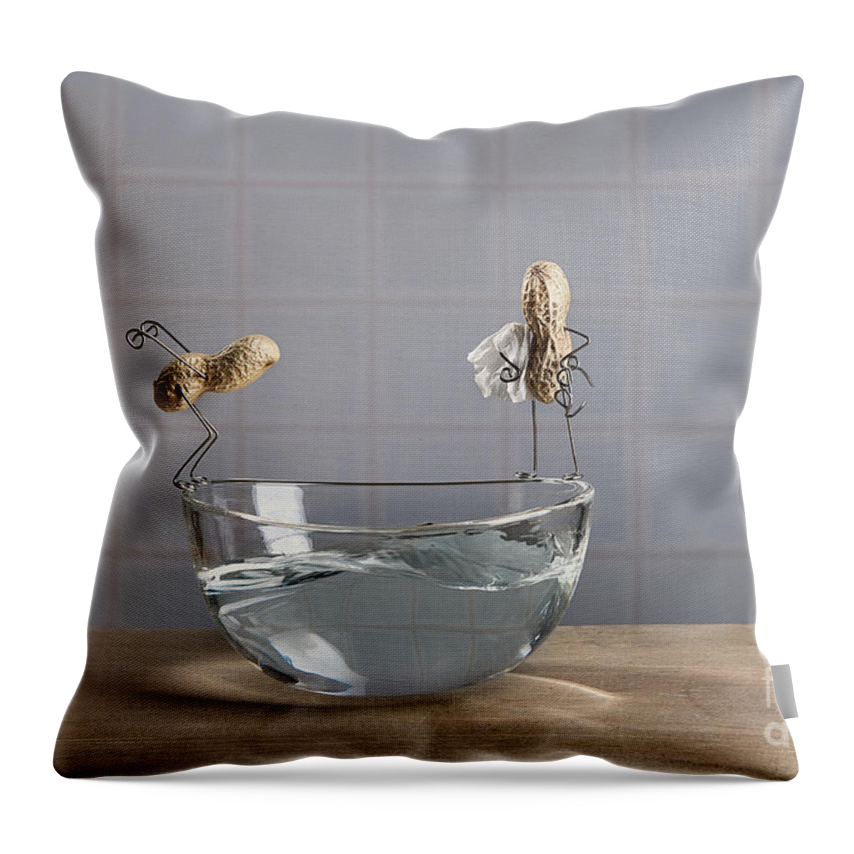 Pool Throw Pillow featuring the photograph Swimming Pool by Nailia Schwarz