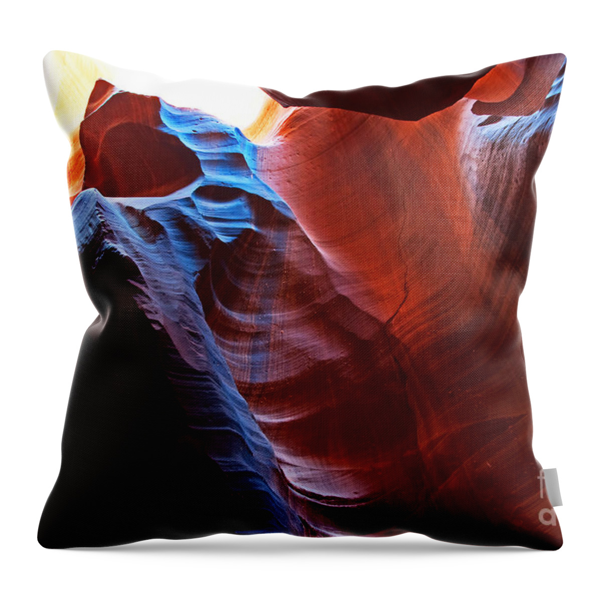 Arizona Throw Pillow featuring the photograph The Bear 2 by Bob and Nancy Kendrick