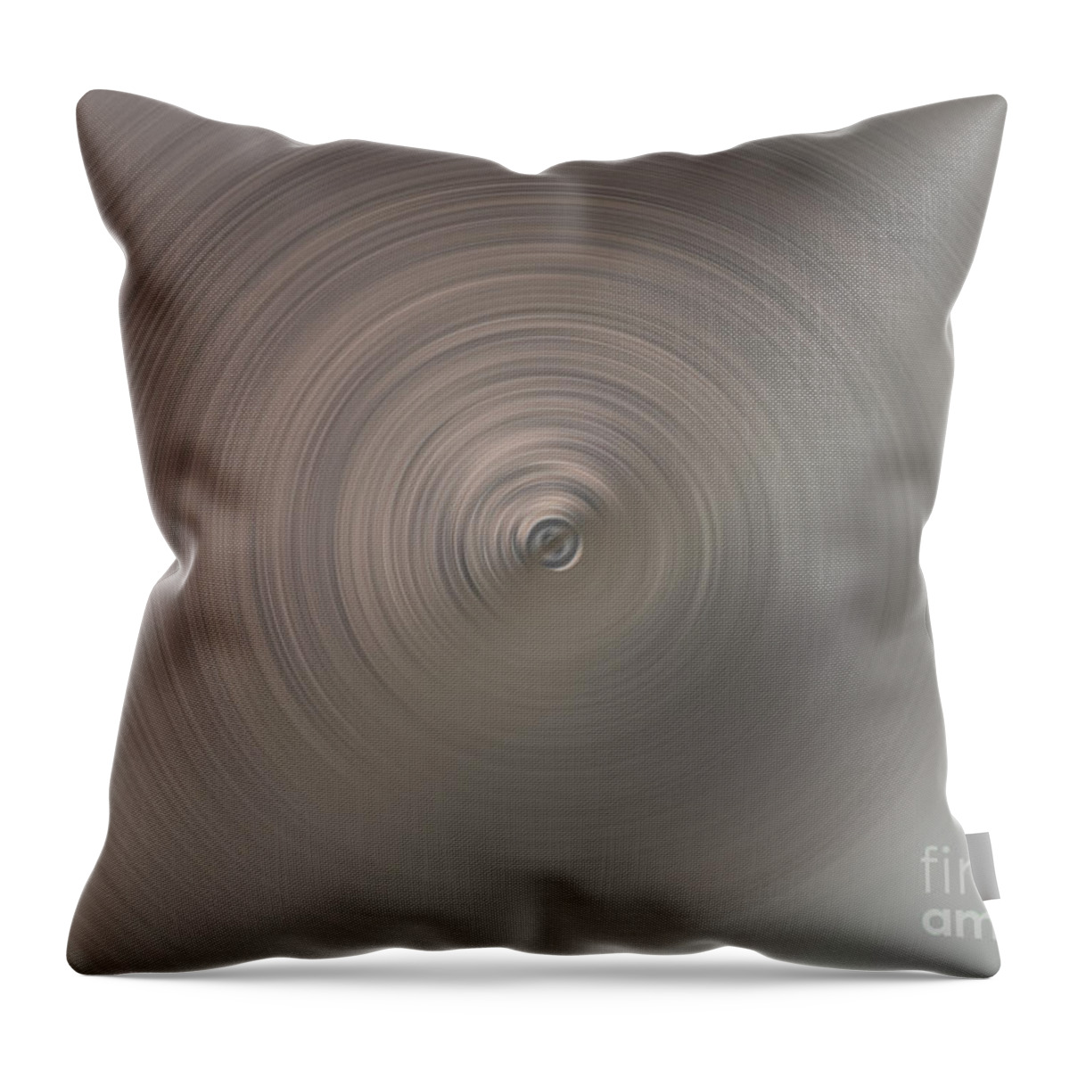 Abstract Throw Pillow featuring the photograph The Center of Tornado by Ausra Huntington nee Paulauskaite