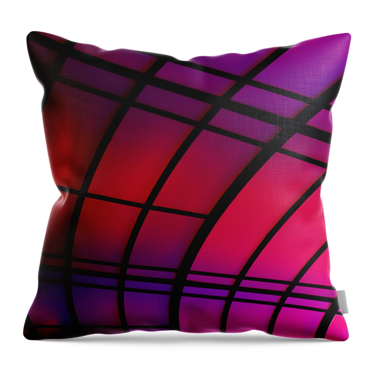 Metro Throw Pillow featuring the photograph The Tunnel by Metro DC Photography