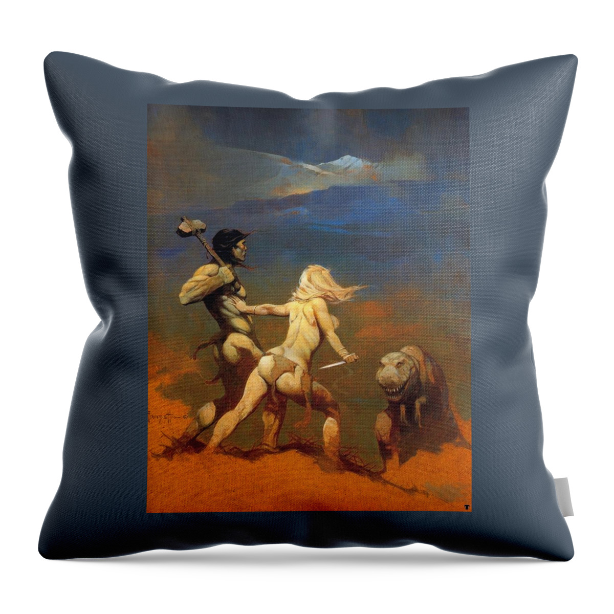  Throw Pillow featuring the photograph Twoper by Two