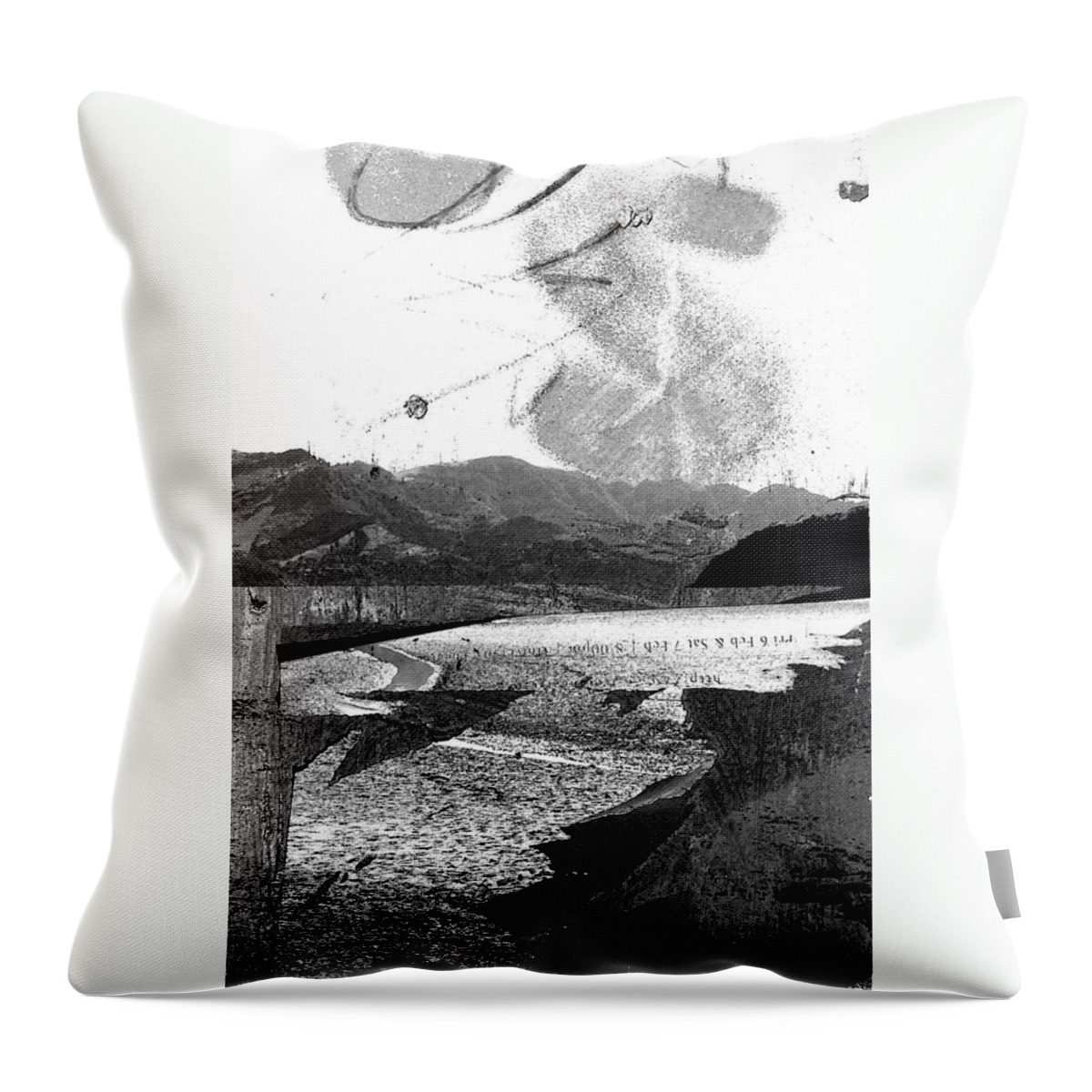 Landscape Throw Pillow featuring the photograph Urban Landscape 4 of 6 by Roseanne Jones