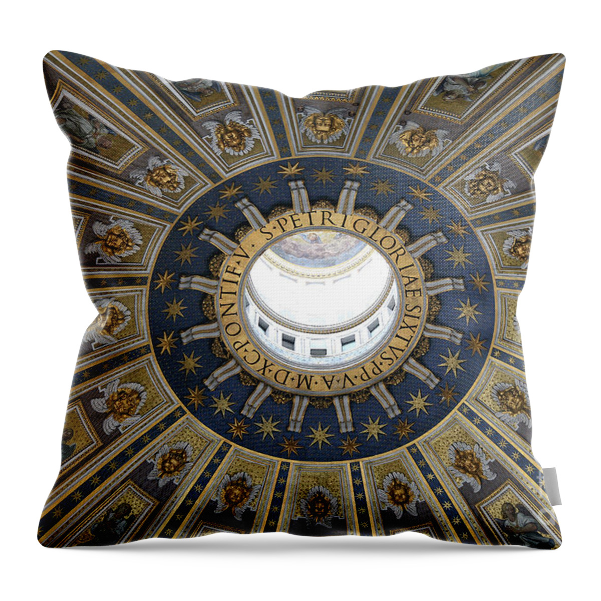 Vatican City Throw Pillow featuring the photograph Vatican by Milena Boeva