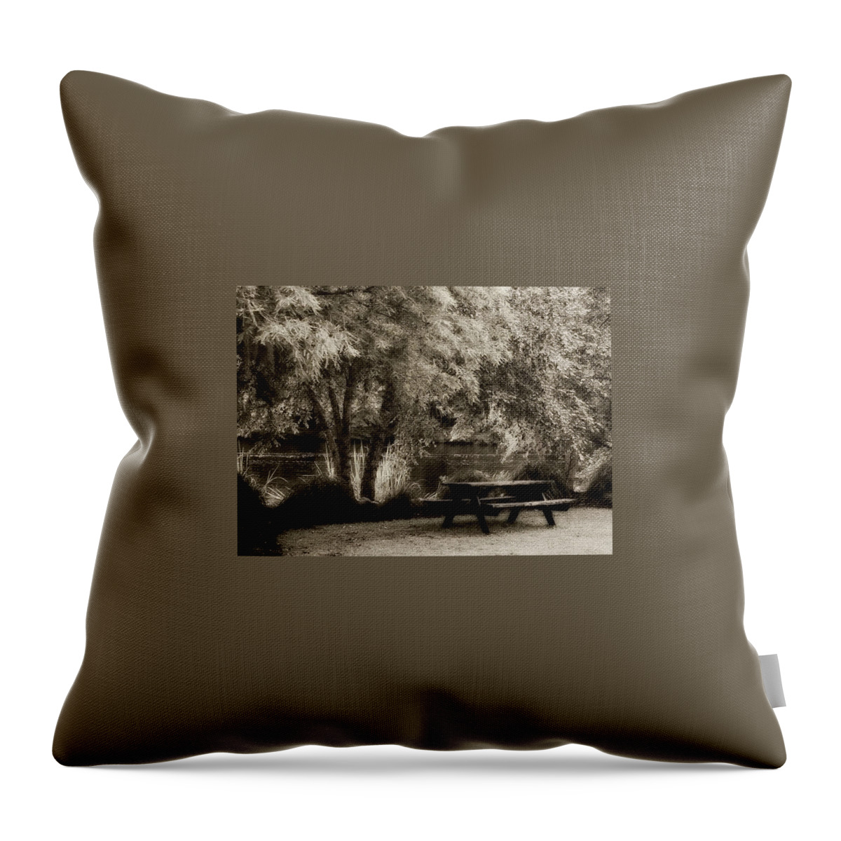  Throw Pillow featuring the photograph Watch A while by Michele Nelson
