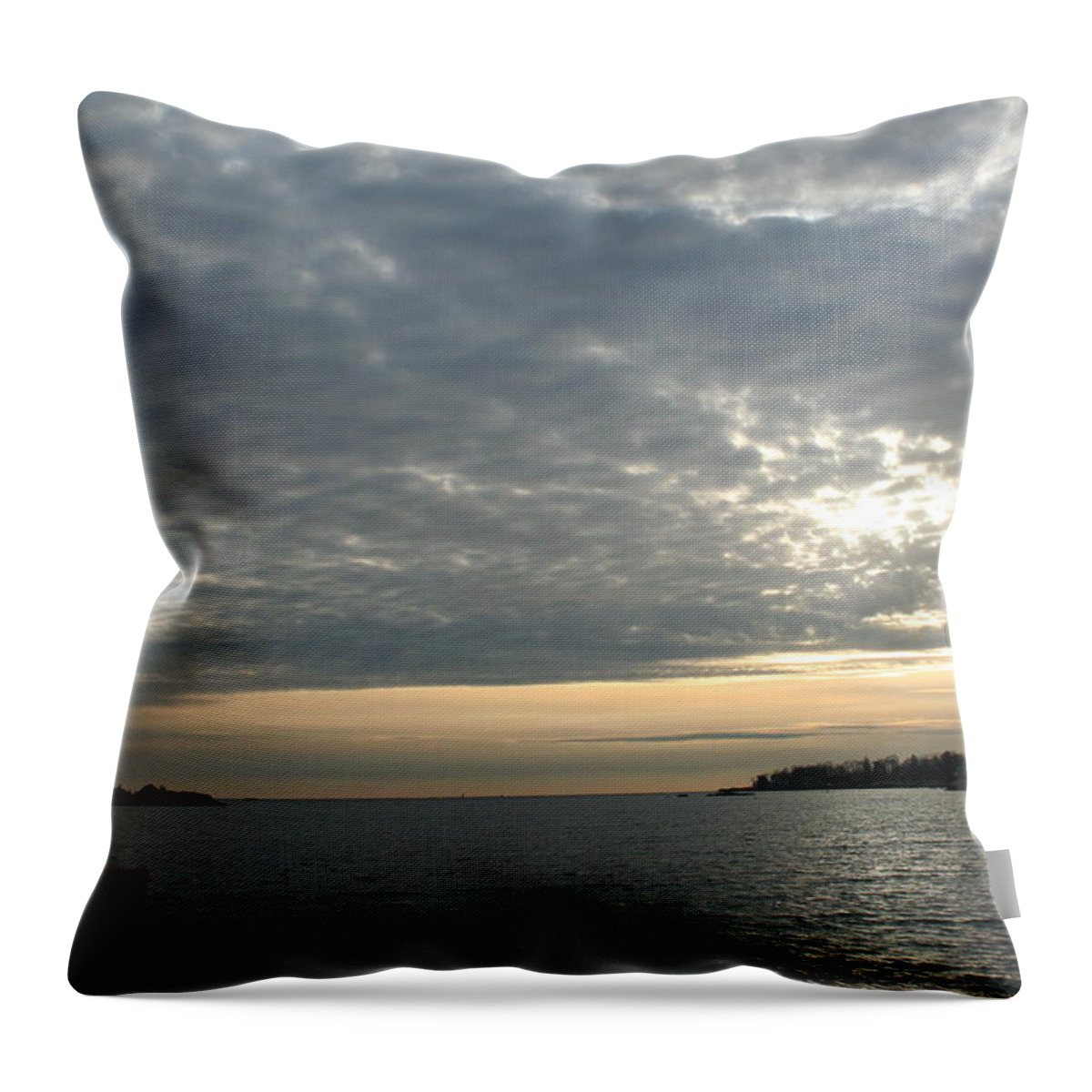 Water Throw Pillow featuring the photograph Waves Squared by Stephen Melcher