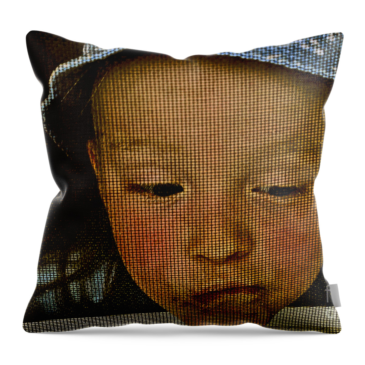 Child Throw Pillow featuring the photograph What all kids do by Aimelle Ml