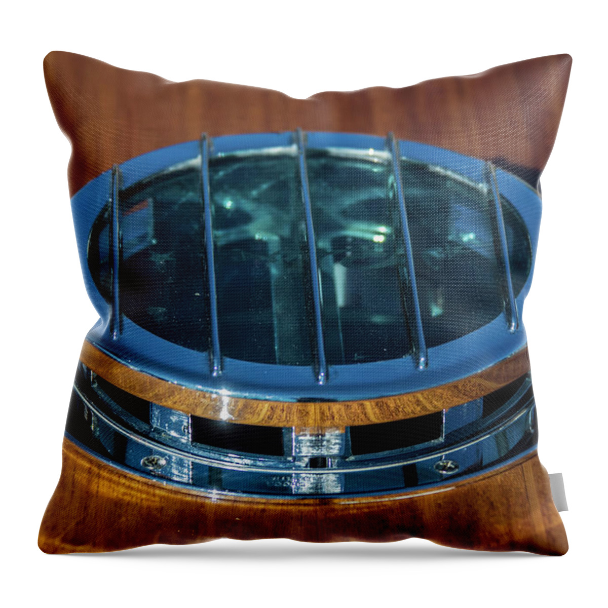 Boat Throw Pillow featuring the photograph 24 #1 by Steven Lapkin
