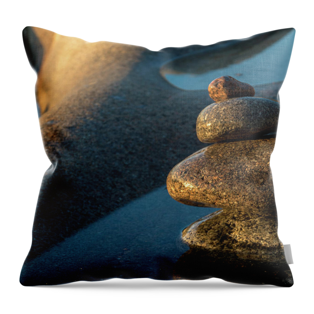 Maine Throw Pillow featuring the photograph Acadia #2 by Holly Ross