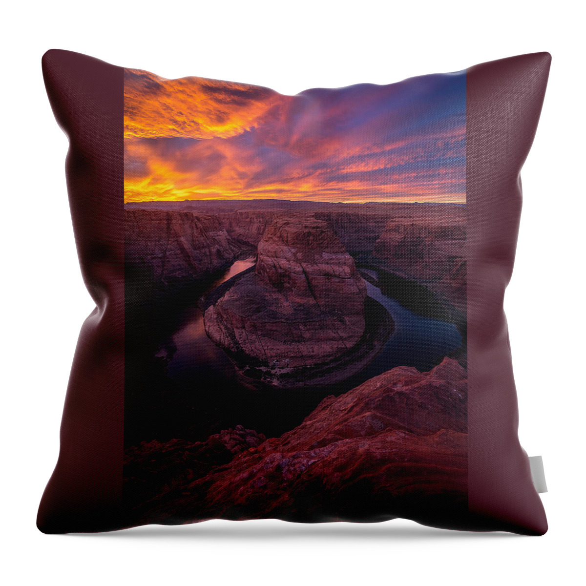 Arizona Throw Pillow featuring the photograph Arizona #1 by Mariel Mcmeeking