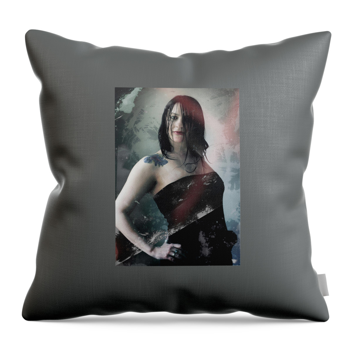 Artistic Throw Pillow featuring the photograph Artistic #1 by Mariel Mcmeeking