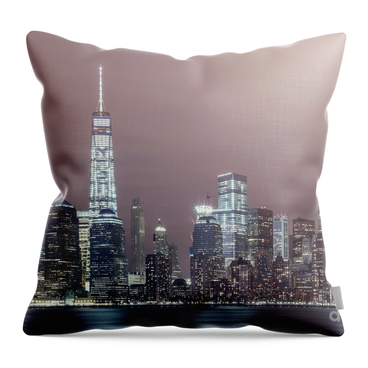 Kremsdorf Throw Pillow featuring the photograph Breathing The Night Away #1 by Evelina Kremsdorf