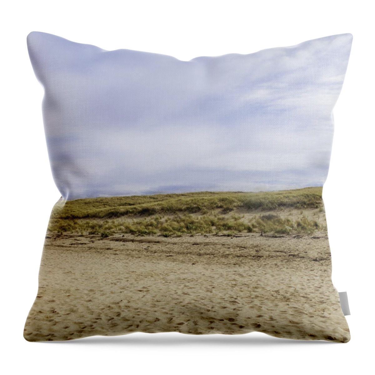 Race Point Throw Pillow featuring the photograph Cape Cod National Seashore #1 by Kate Hannon