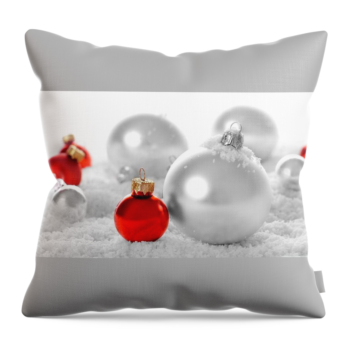 Christmas Throw Pillow featuring the photograph Christmas #1 by Jackie Russo
