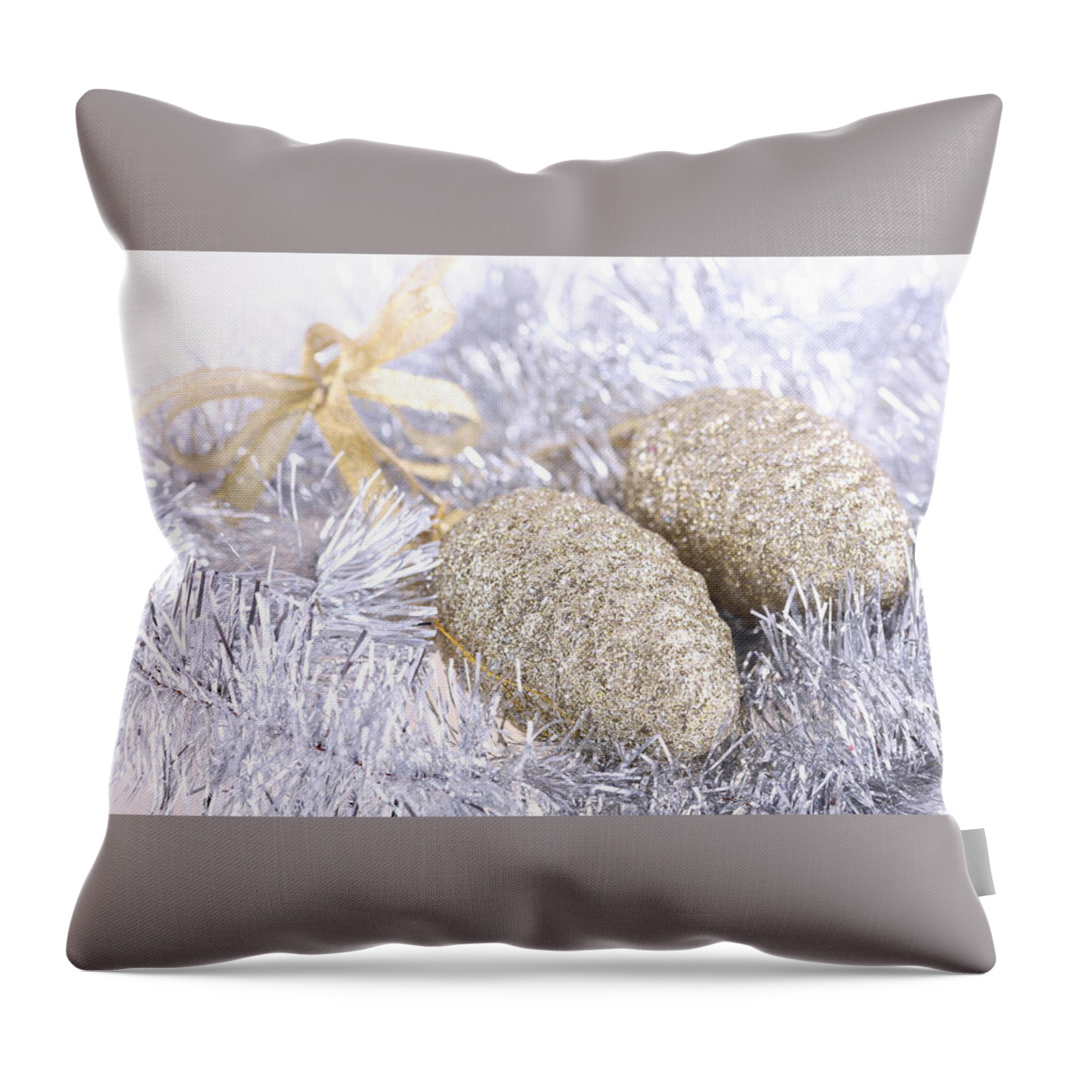 Christmas Throw Pillow featuring the digital art Christmas #1 by Maye Loeser